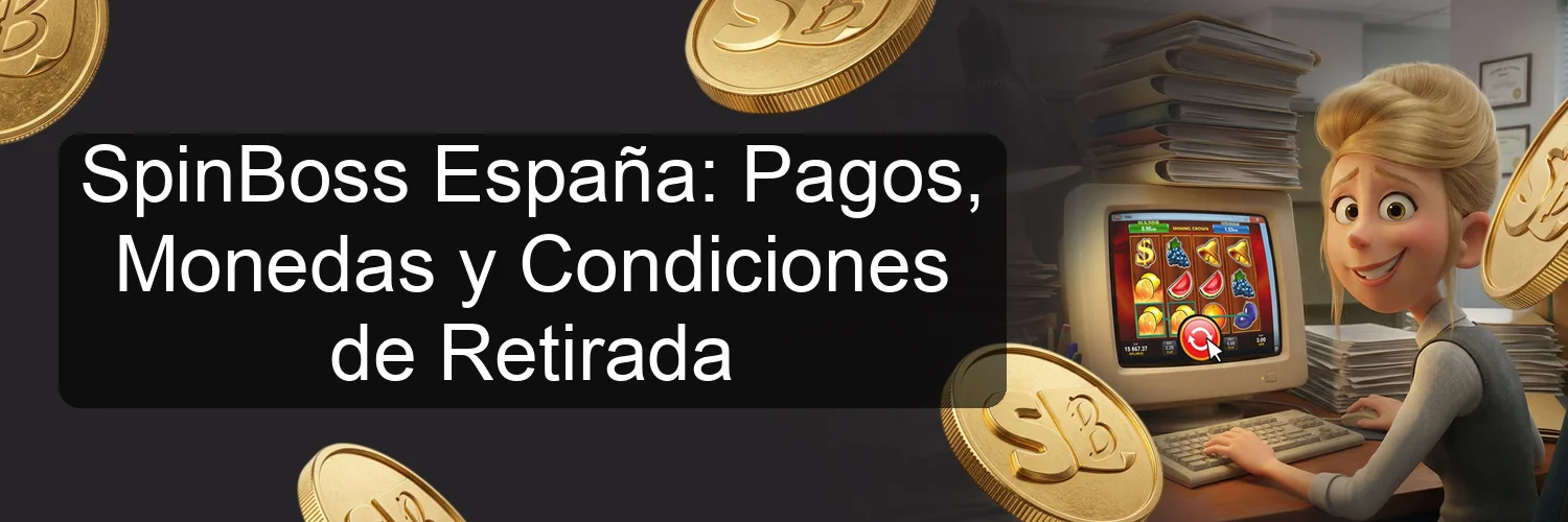 SpinBoss España: Pagos, Monedas y Condiciones de Retirada
